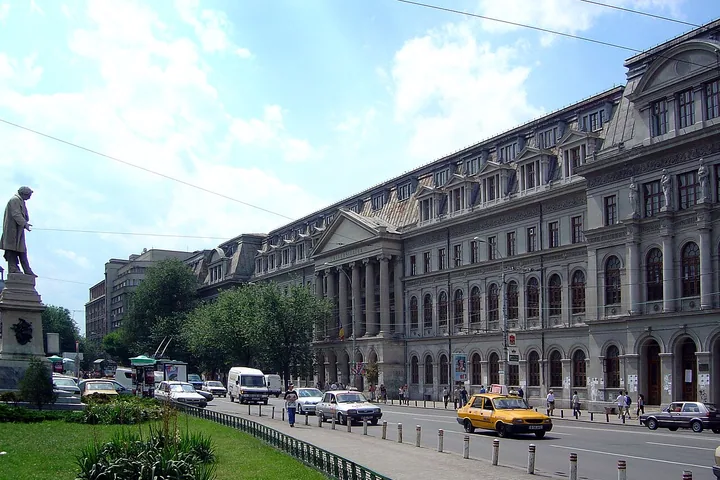 Universitatea din București, fotografie de arhivă.