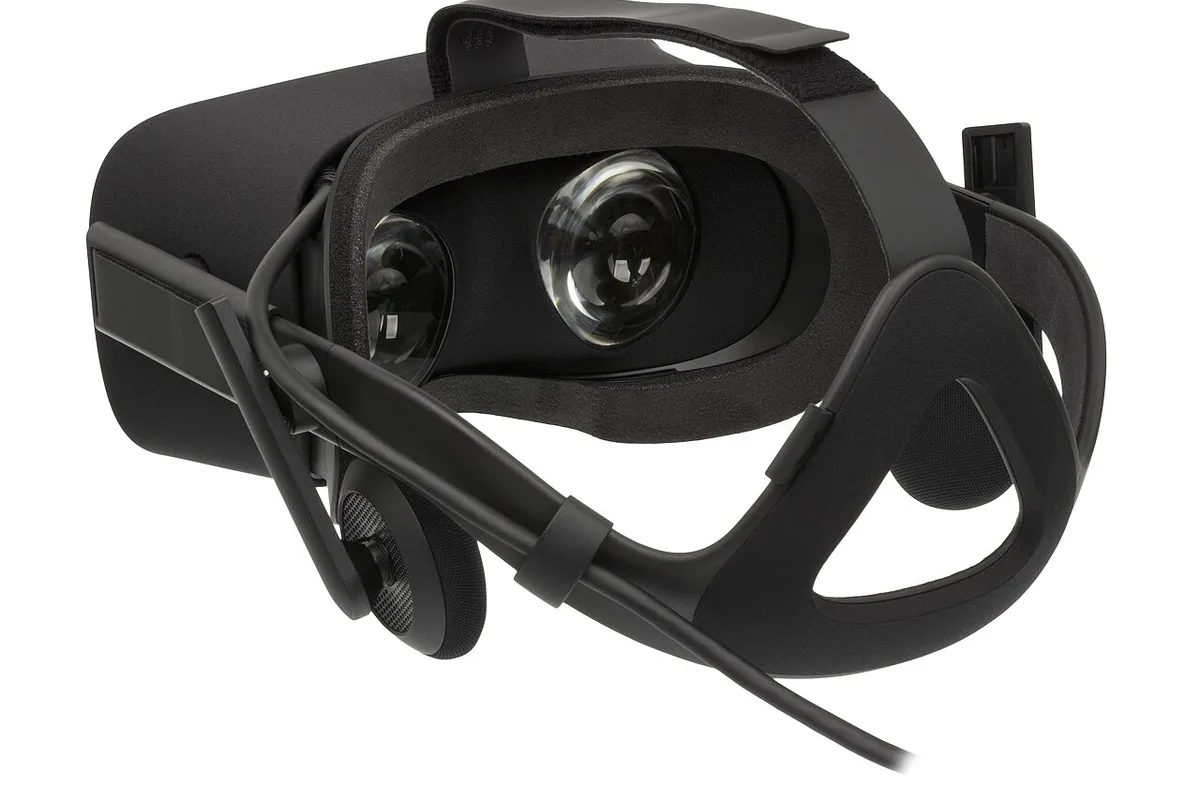 Cască de realitate virtuală Oculus Rift CV1, fotografie ilustrativă de arhivă