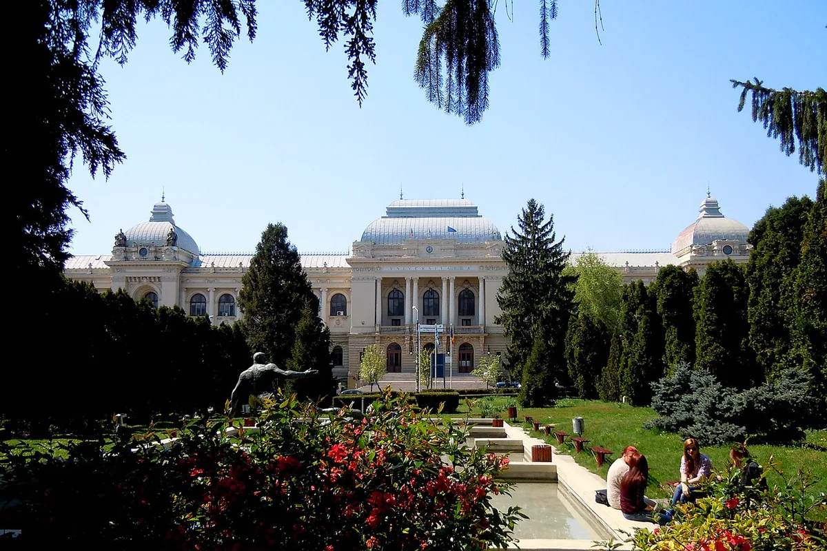 Corpul A al Universității Alexandru Ioan Cuza din Iași, fotografie de arhivă