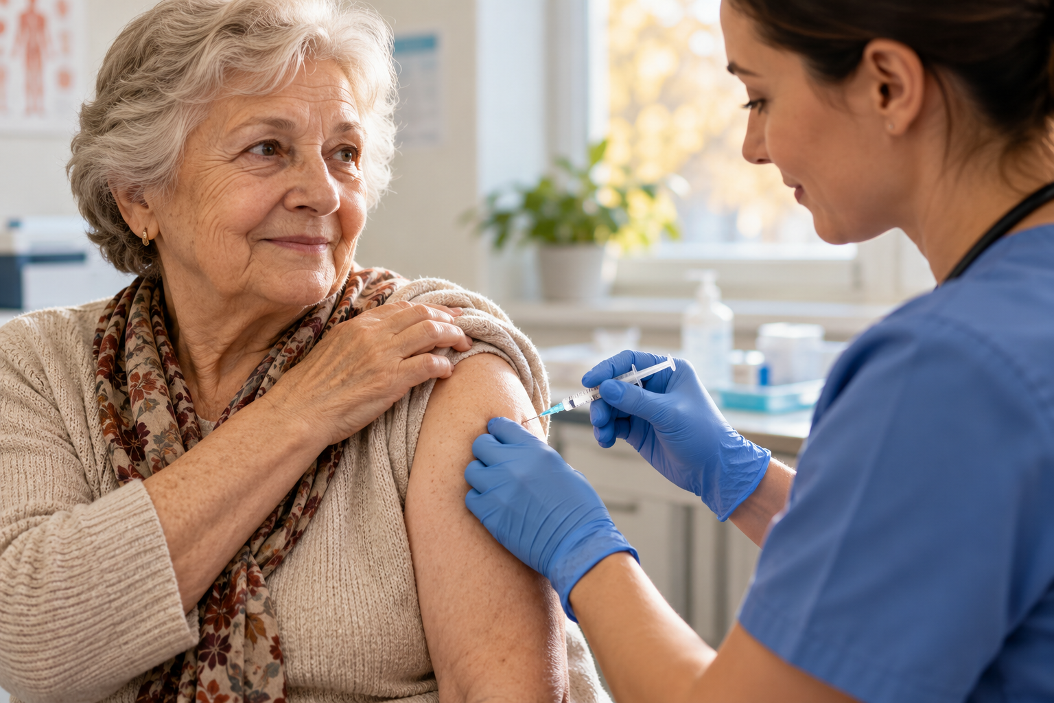 Ilustrație pentru Înainte să vină gripa: Ministerul Sănătății cere începerea vaccinării antigripale