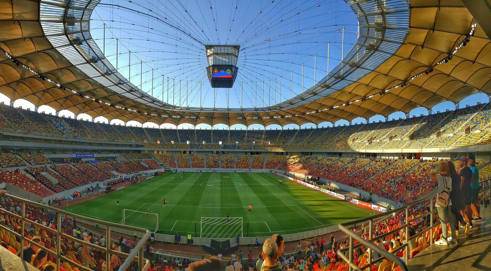 Arena Națională din București, fotografie de arhivă